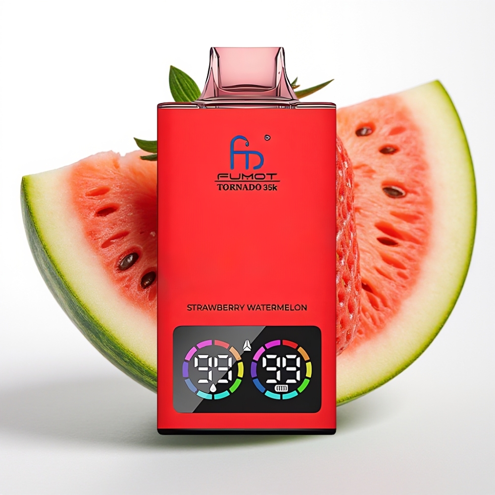 Fumot Tornado 35000 Doble Malla RGB USB-C Fresa Sandía