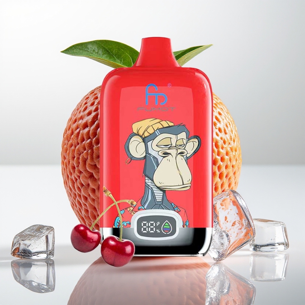 Fumot Tornado Digital Box 12000 Puffs 20ml Batería 550mAh Tipo-C Sabor Helado