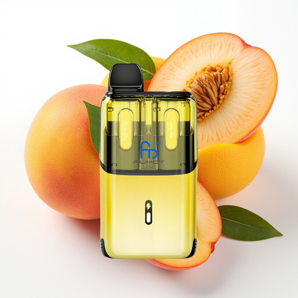 Fumot Ultra T32000 24ml Carga Tipo-C 20mg Triple Mango-Durazno Jugoso