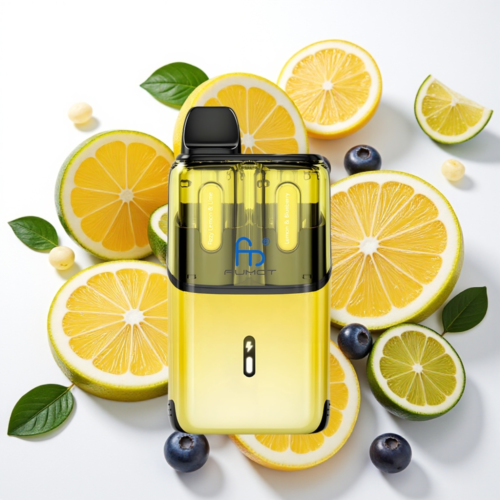 Fumot Ultra T32000 24ml Tipo-C Limón Refrescante & Lima - Limón & Arándano