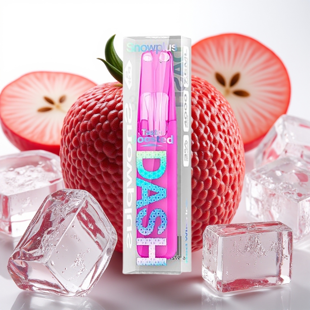 Snowplus Dash 4000 Puffs Cerámica 7.5ml 530mAh Vino Rojo Helado