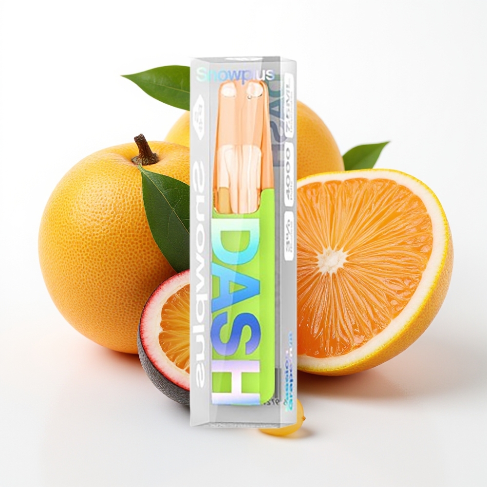 Snowplus Dash 4000 Puffs Cerámica 7.5ml Maracuyá Pomelo