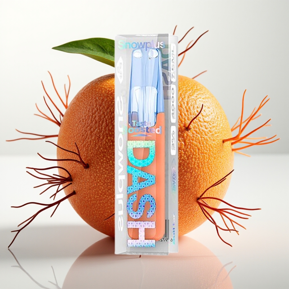 Snowplus Dash 4000 Puffs Cerámica 7.5ml Toro Hielo