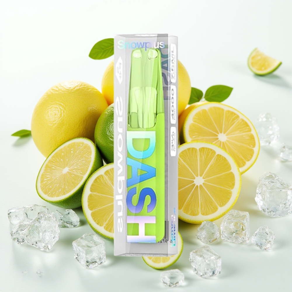 Snowplus Dash 4000 Puffs Dispositivo Desechable Cerámico 530mAh 7.5ml Limón Lima Hielo
