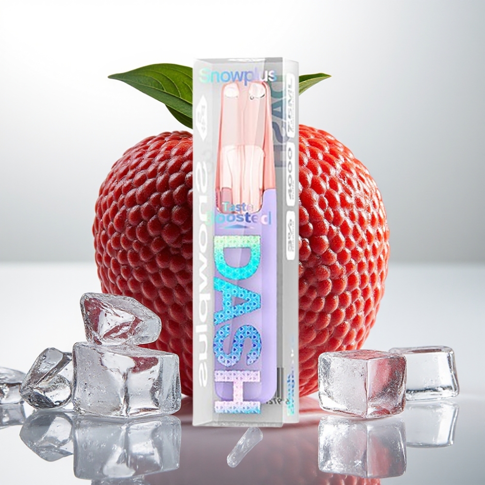 Snowplus Dash 4000 Puffs Dispositivo Desechable Cerámico 7.5 ml Dragón Negro Hielo