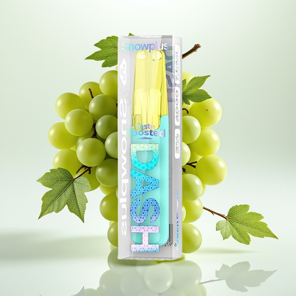 Snowplus Dash 4000 Pufs Dispositivo Desechable Cerámico 7.5ml Uva Verde
