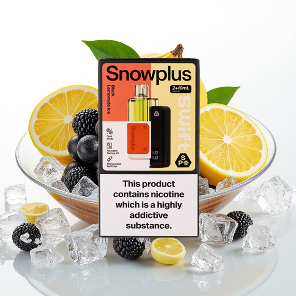 Snowplus Swift 5000 Puffs 1000mAh Dual Mesh Limonada Negra Helada