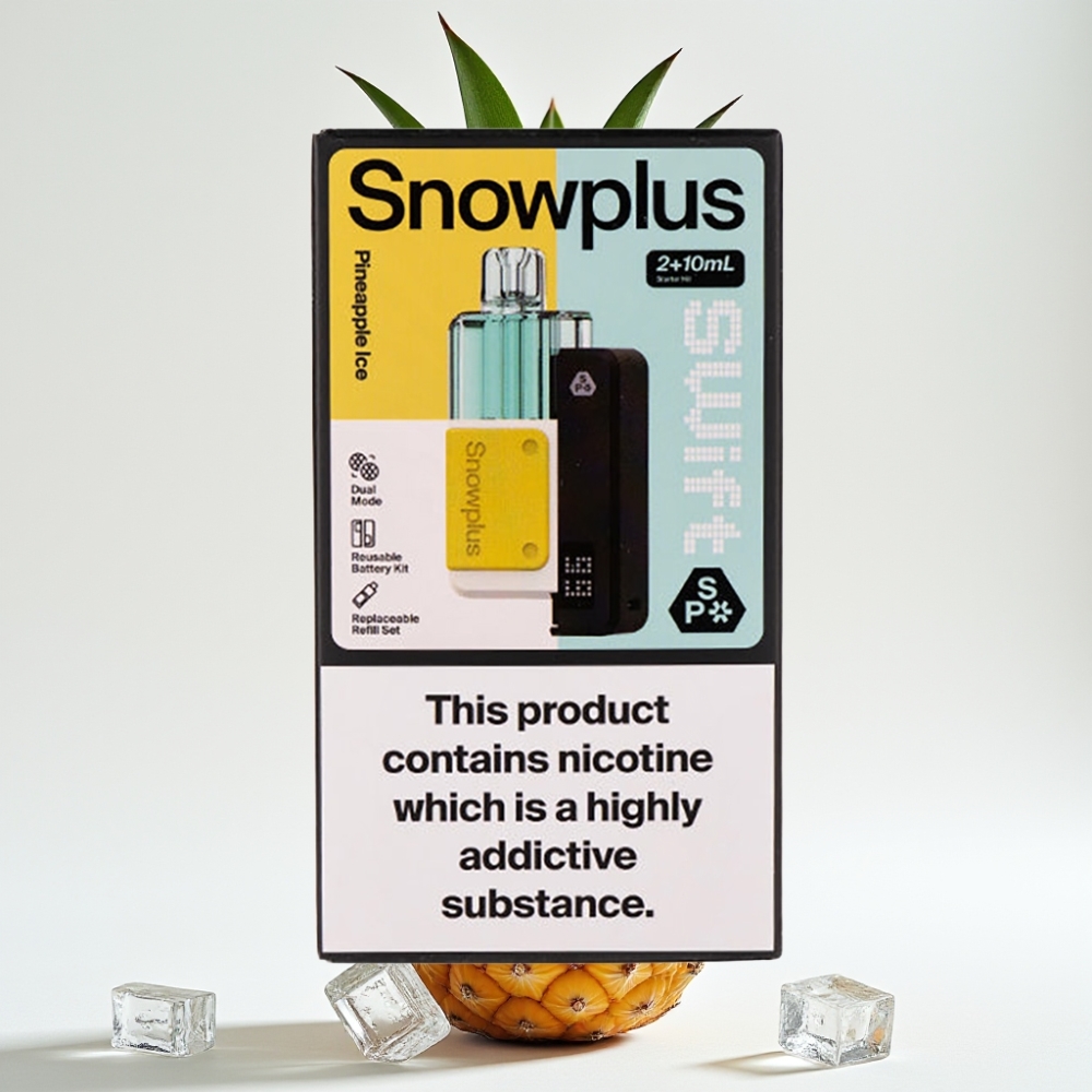 Snowplus Swift 5000 Puffs 1000mAh Dual Mesh Piña Hielo
