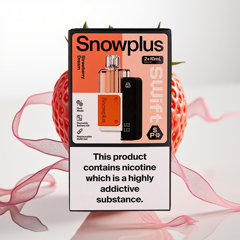Snowplus Swift 5000 Puffs 1000mAh Dual Mesh Sueño de Fresa