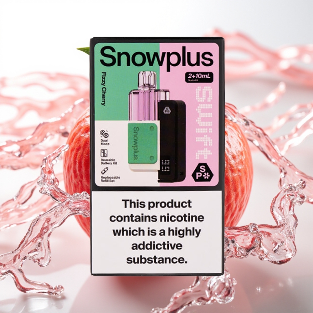 Snowplus Swift 5000 Puffs Dual Mesh 1000mAh Cereza Efervescente