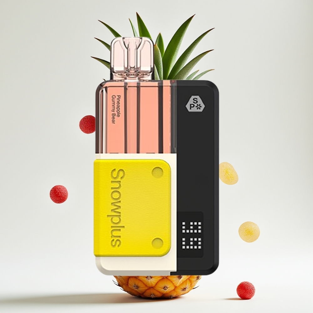 Snowplus Swift 5000 Puffs Kit Prellenado Dual Mesh 1000mAh Osito de Goma Piña