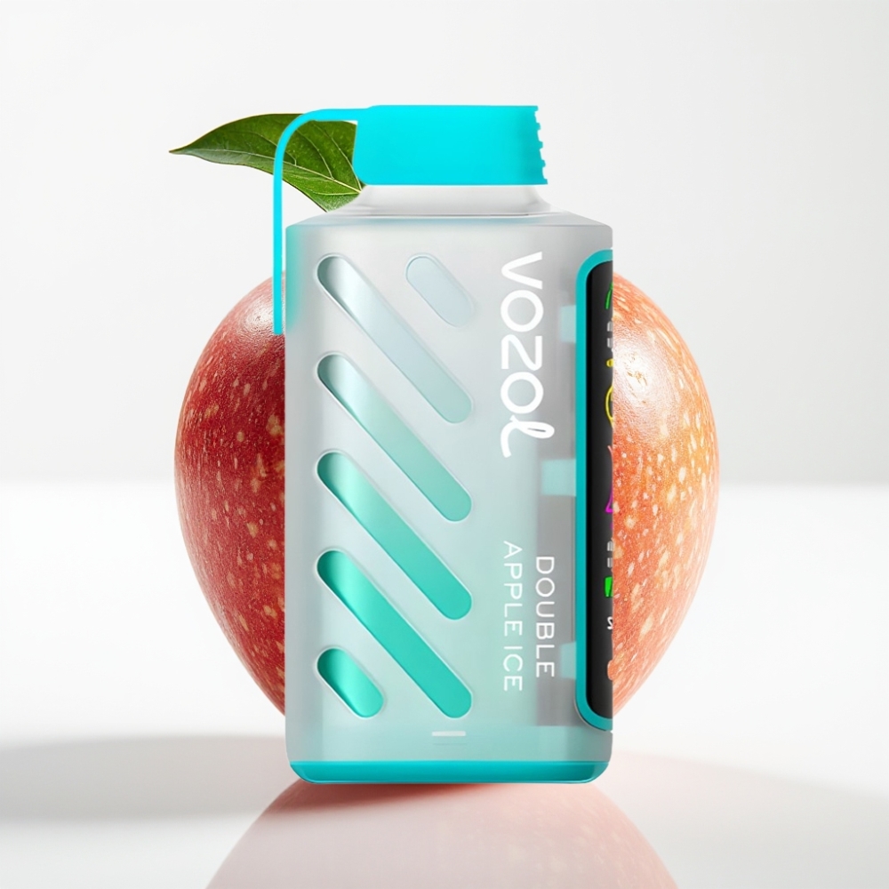 VOZOL Gear Power 20000 Puffs Doble Manzana Hielo S.i.L.C. Tech Dual Mesh Coil