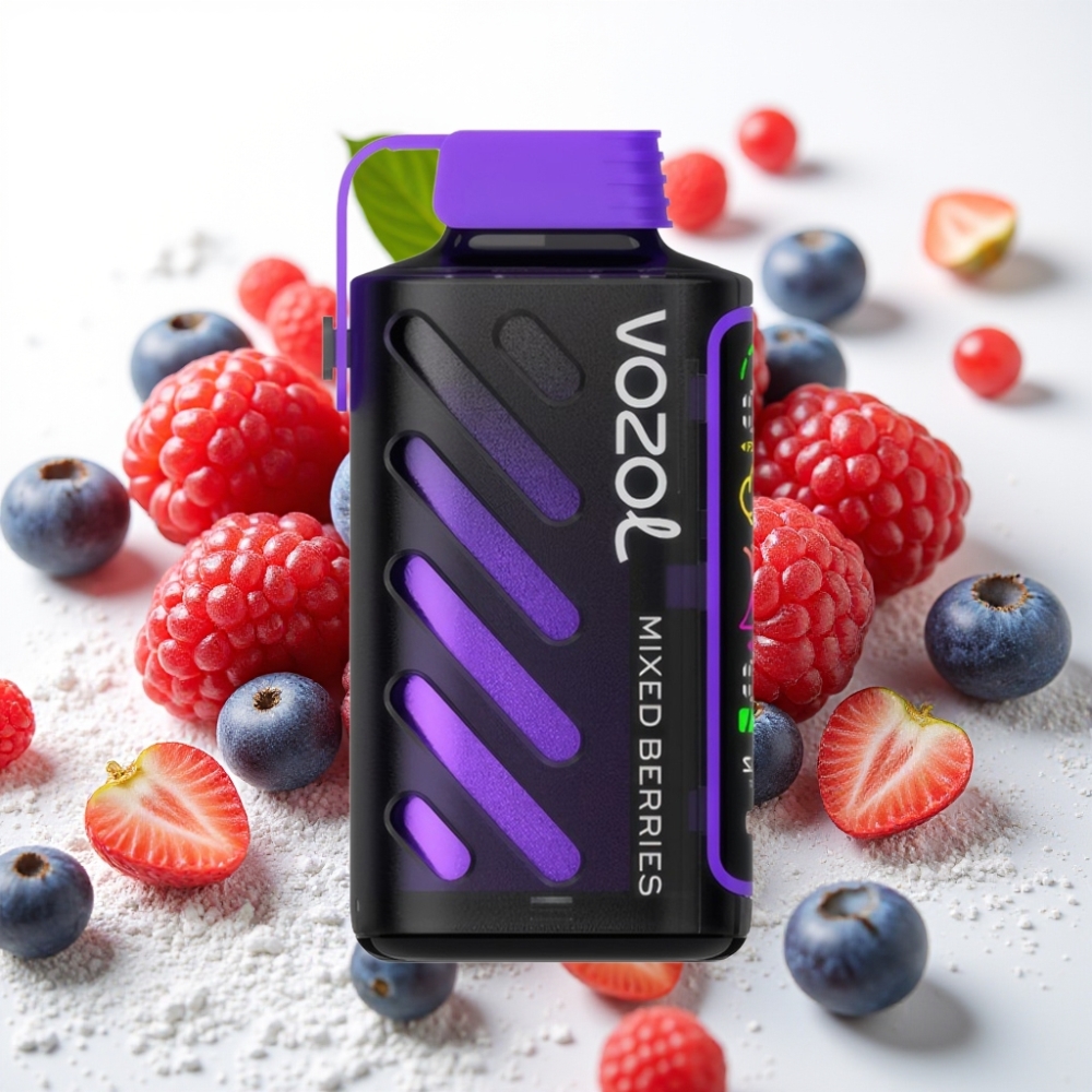 VOZOL Gear Power 20000 Puffs Dual Mesh Coil 20mL 5% Frutos Rojos