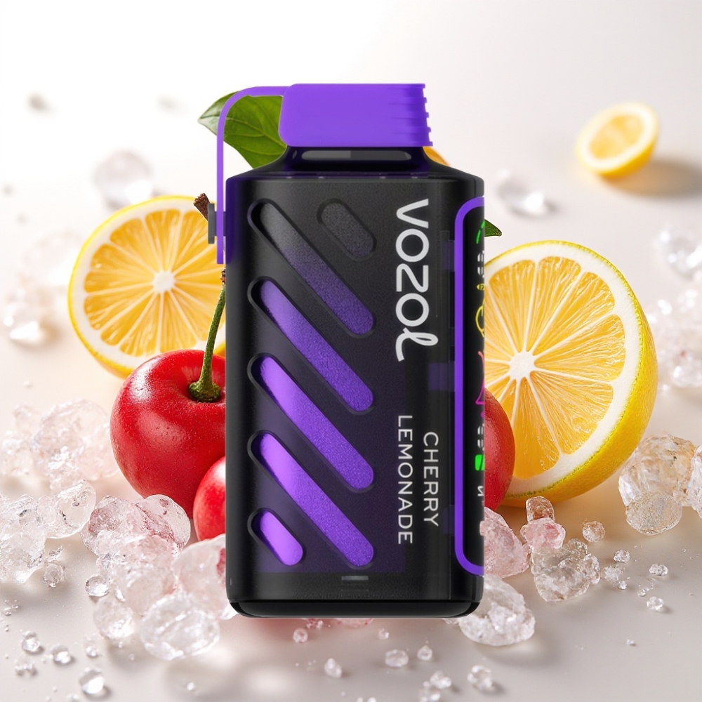 VOZOL Gear Power 20000 Puffs S.i.L.C. Tech Dual Mesh Coil 20mL 5% Limonada de Cereza