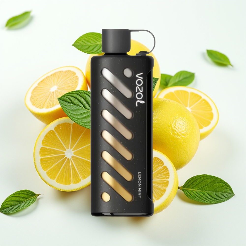 VOZOL Gear Shisha 25000 Puffs S.i.L.C Tech 1000mAh Limón Menta