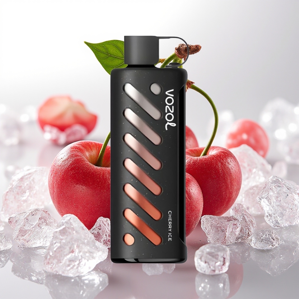 VOZOL Gear Shisha 25000 Puffs S.i.L.C Tech Dual Mesh Cereza Hielo