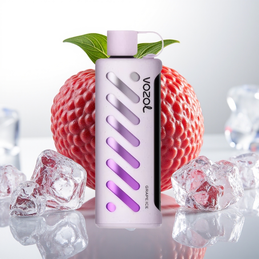 VOZOL Gear Shisha 25000 Puffs S.i.L.C Tech Dual Mesh Uva Helada