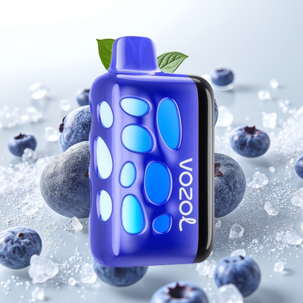 VOZOL RAVE 40000 270° Glow Carga Rápida Arándano Helado