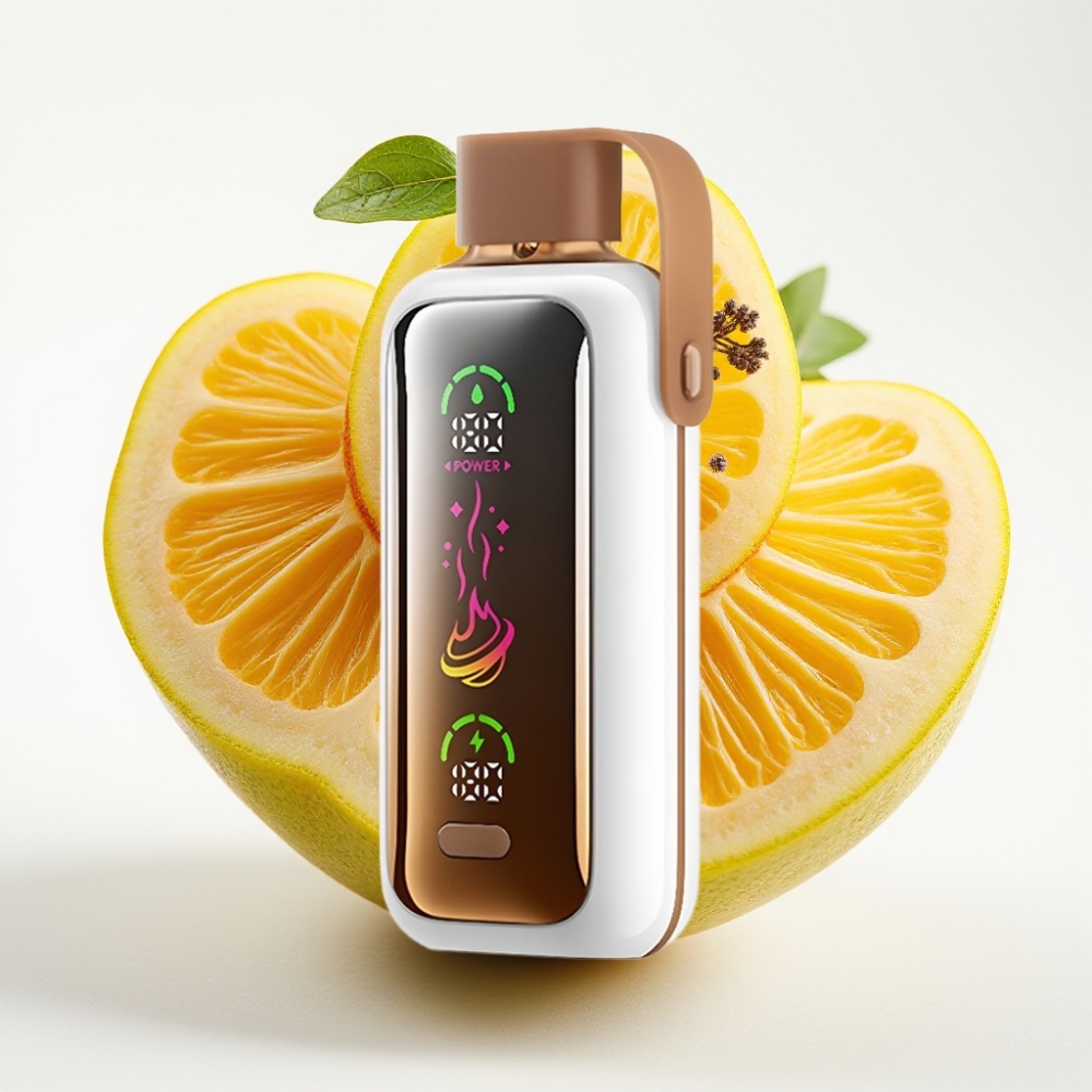 VOZOL Star 20000 Puffs 2.2" Pantalla HD Dual Mesh 650mAh Dragón FresaPlátano