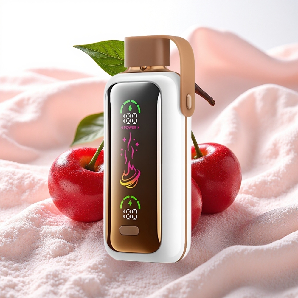 VOZOL Star 20000 Puffs Pantalla HD 2.2" Dual Malla 650mAh Cereza Cola