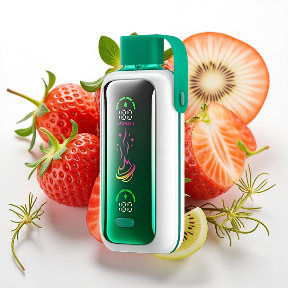 VOZOL Star 20000 Puffs Pantalla HD 2.2" Dual Mesh Fresa Kiwi