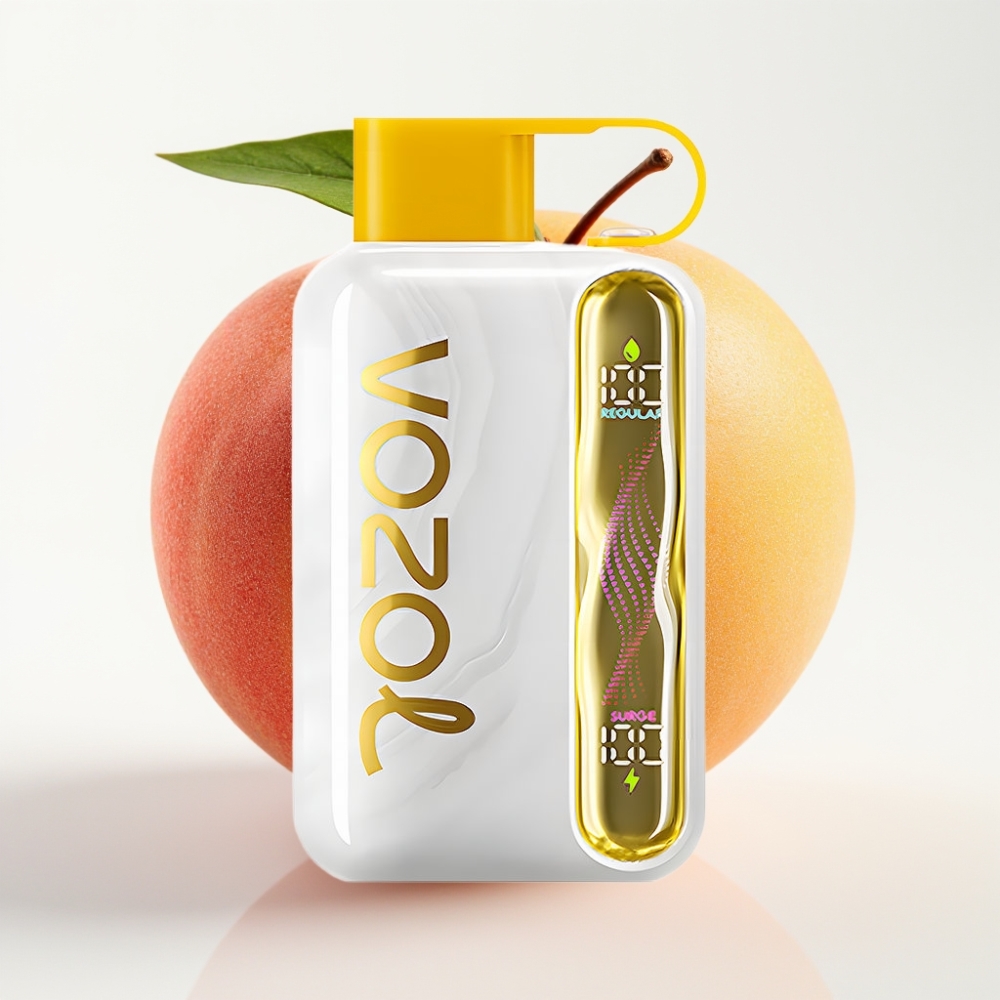 VOZOL STAR 40000 Puffs 1000mAh Tipo-C Mango Durazno