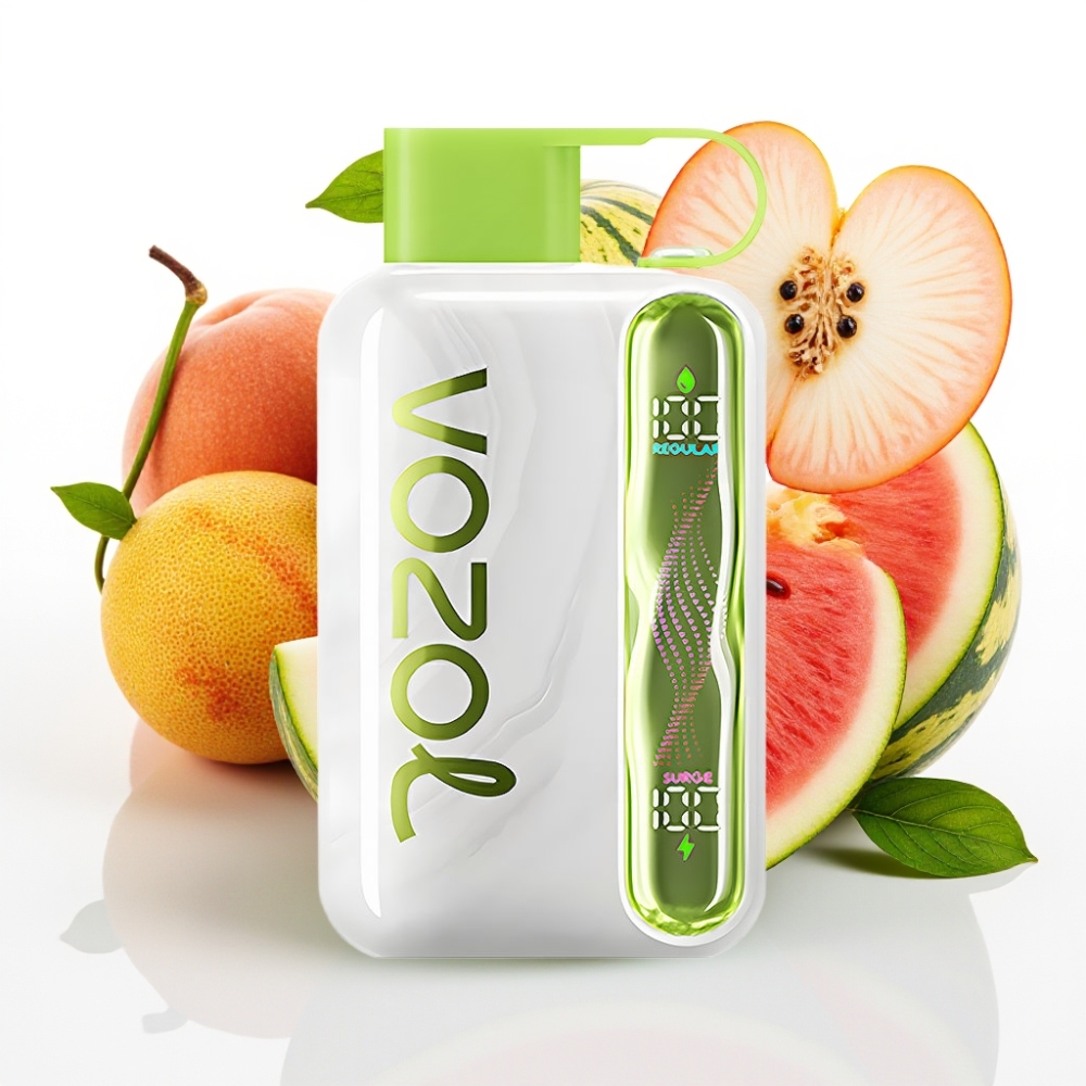 VOZOL STAR 40000 Puffs 1000mAh Tipo-C Sandía Melocotón Ácido