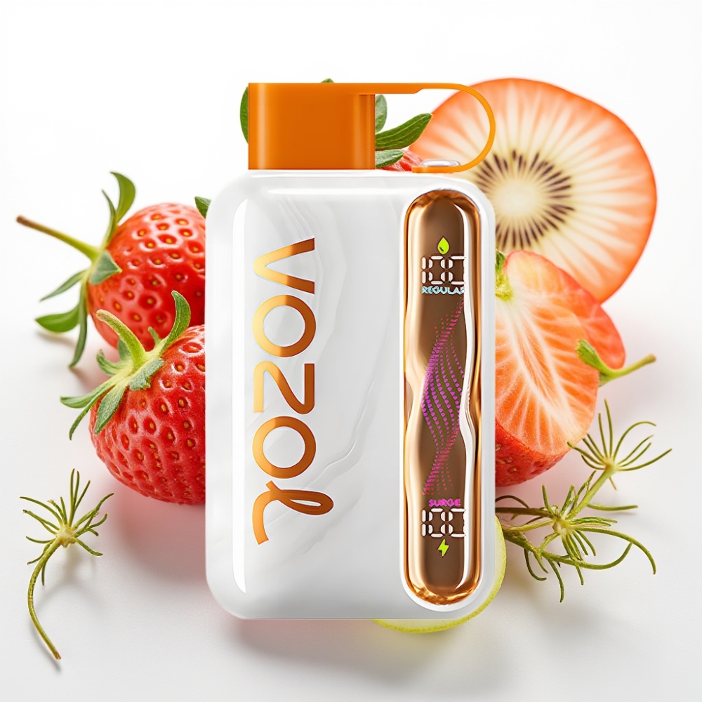 VOZOL STAR 40000 Puffs Vape Desechable Fresa Kiwi 1000mAh Tipo-C 20/50mg