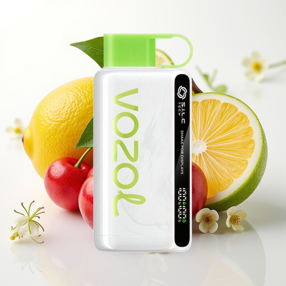 VOZOL STAR 9000/12000 Recargable Rápido 30% Cereza Lima S.i.L.C TECH