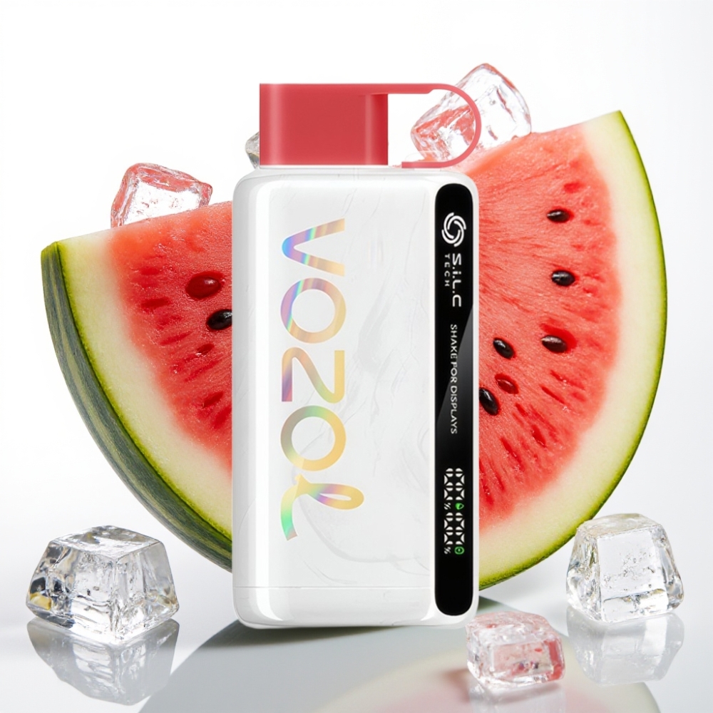 VOZOL STAR 9000/12000 Vape Desechable S.i.L.C TECH Carga Rápida 30% Sandía Helada