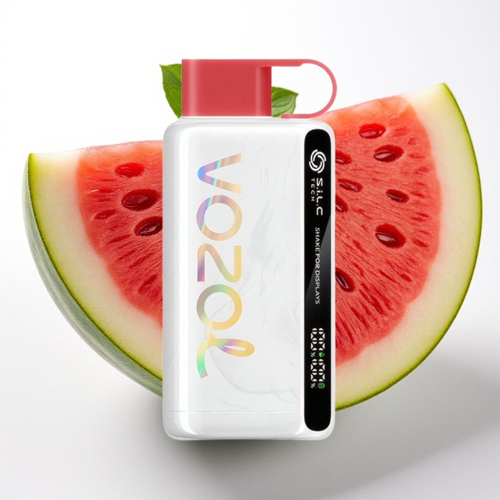 VOZOL STAR 9000/12000 Vape Desechable con Carga 30% Más Rápida y 650mAh - Frambuesa Sandía