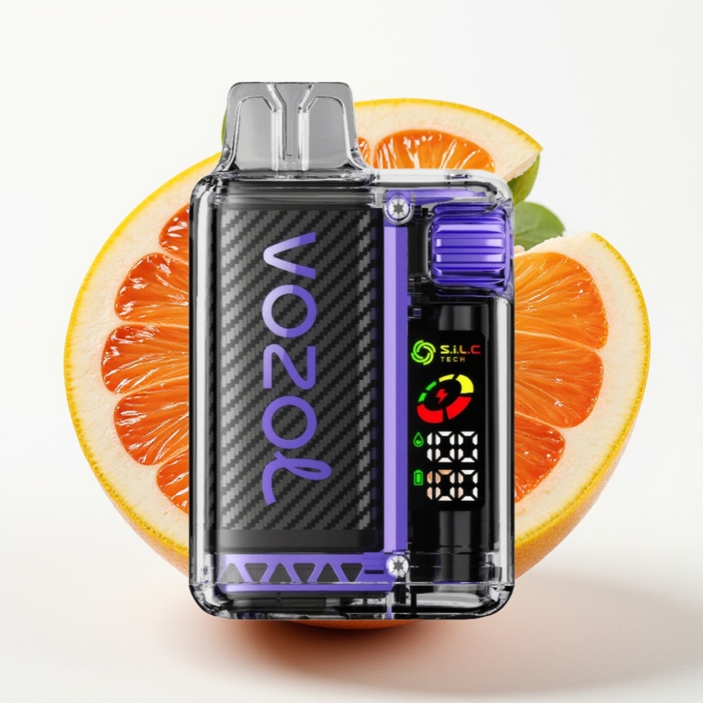VOZOL Vista 20000 Puffs 650mAh 2% Nicotina OLED S.i.L.C Dual Mesh Saúco Pomelo