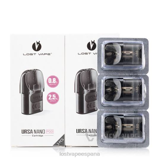 Lost Vape URSA vainas de repuesto | 2,5 ml (paquete de 3) rosa 1.ohm 4486128 Lost Vape price españa