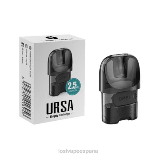 Lost Vape URSA vainas de repuesto negro (cartucho de cápsulas vacías de 2 ml) 4486215 Lost Vape wholesale